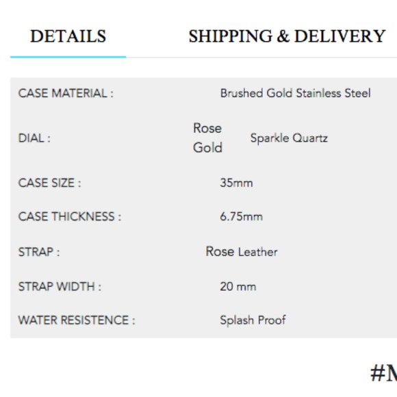 Marco Villari 35mm Watch - Olivia - Picture 3 of 8